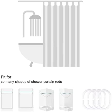 Bathroom Valentines Day Shower Curtain Pink Heart 70x70 Red