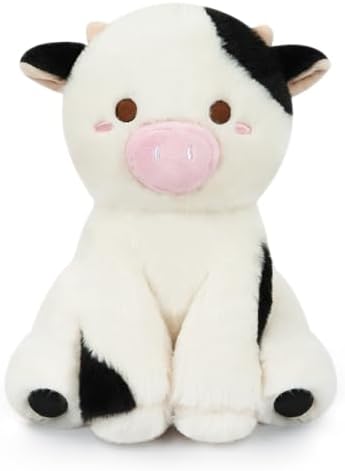 Happy Horseshoe Cow Stuffed Animal