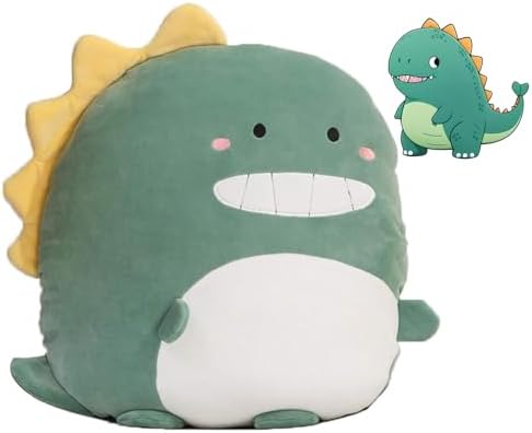 CASAGOOD Soft Dinosaur Plush Pillow 165 Inch