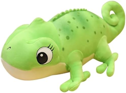 OUKEYI 118 Inch Lizard Plush Pillow - Cute Chameleon Stuffed Toy
