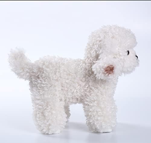 CU-MATE Poodle Plushie Realistic Dog Stuffed Animal