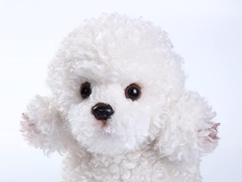 CU-MATE Poodle Plushie Realistic Dog Stuffed Animal