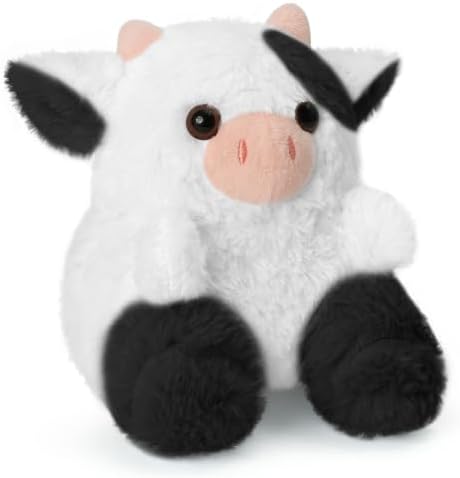 Cute Cow Plush Pillow - Black 1