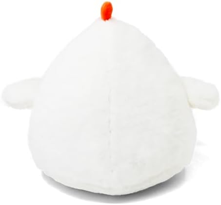 Cute White Animal Plush Toy Kawaii Fat Stuffed Animal for Kids