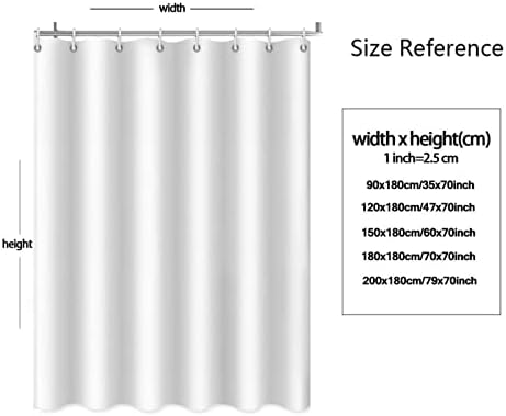 Modern Abstract Art Shower Curtain with Hooks