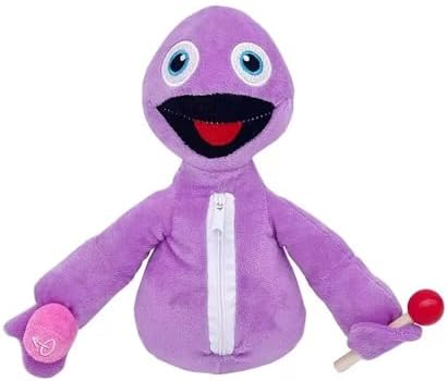 Adorable HolidayHide and Seek Plush Dolls Soft Stuffed Animal Pillow Figures Purple