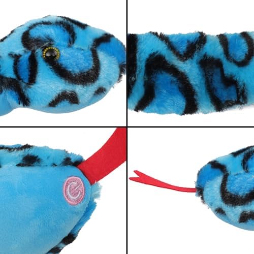 JIAHG 413 Plush Animal Throw Pillow Stuffed Snake