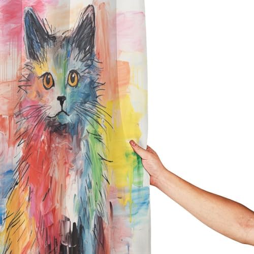 Brighten bath with Animal Cat 12-Hook Set - Durable Design