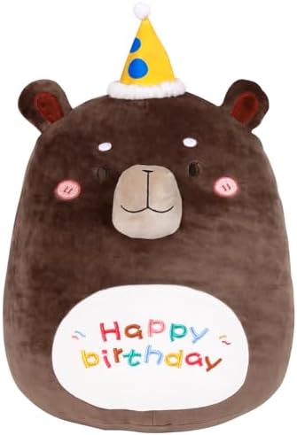 Cuddling Bear Plush Pillow