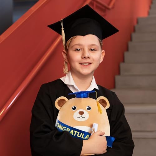 Cuddle up with a Graduation Bear Pillow for Boys and Girls