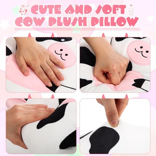 Leyndo Premium Cow Plush Pillow