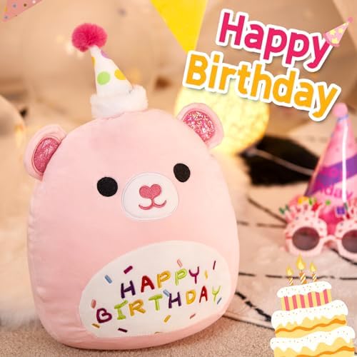Sweet 14 Teddy Bear Plush Pillow for Kids