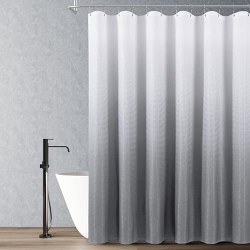 Naturoom Grey White Shower Curtain