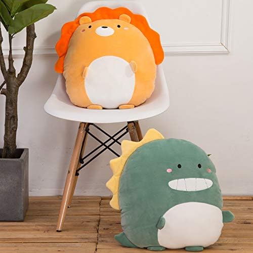 CASAGOOD Soft Dinosaur Plush Pillow 165 Inch