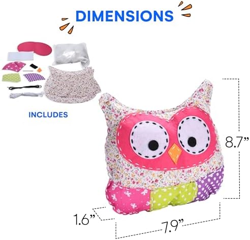 Neliblu Amazaque Owl Plush Pillow - Soft Cuddly Toy Pillow