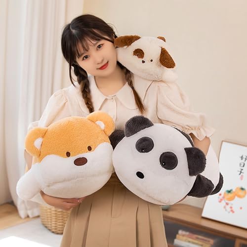 CASAGOOD11 Inch Long Sleeping Panda Hugging Pillow