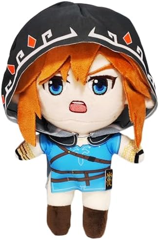 10 Hooded Boy Plush Toy Stuffed Figurine Doll Soft Plushies Pillow