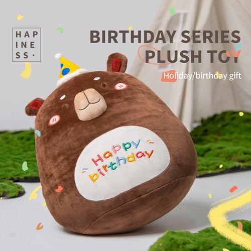 Cuddling Bear Plush Pillow