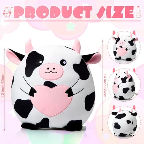 Leyndo Premium Cow Plush Pillow
