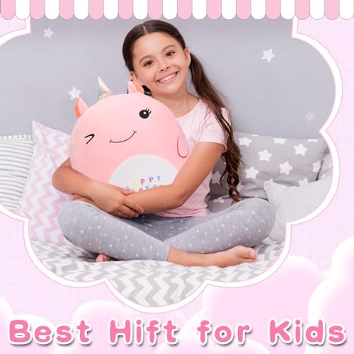 16 Unicorn Plush Pillow for Girls