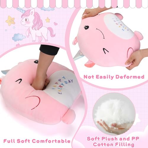 16 Unicorn Plush Pillow for Girls