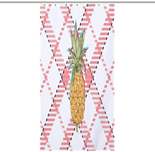 Sweet Natural Food Shower Curtain with 12 Hooks 36x72 Inch