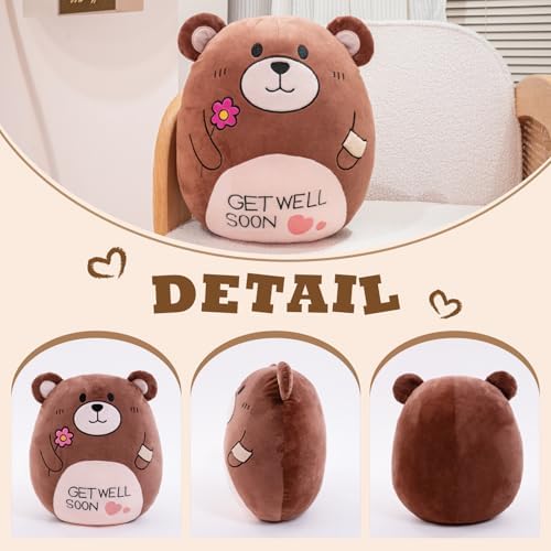 145 Teddy Bear Plush Pillow for Recovery and Comfort