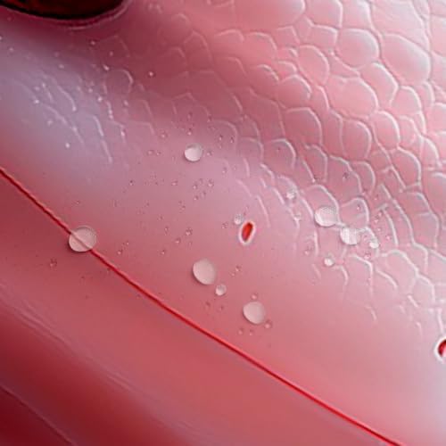 Cute Pink Axolotl 72 Wx72 Bathroom Curtain for Kids