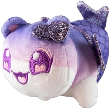 Quanyoou Purple Mermaid Cat Plush