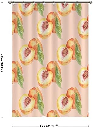 UTF4C Funny Fruit Bath Curtains 47x71