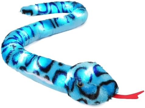 JIAHG 413 Plush Animal Throw Pillow Stuffed Snake