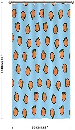 Fresh Fruit Bathroom Shower curtain set 35 x 71