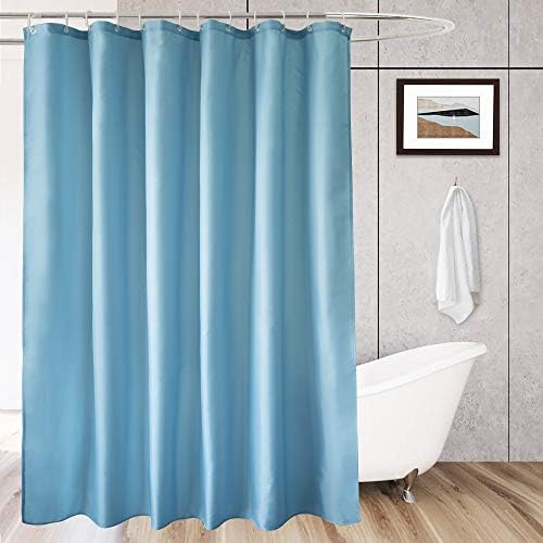 AooHome Premium 72x75 Inch Shower curtain liner Water Repellent Blue