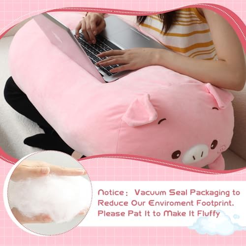 Cuddle with Woanger 354-inch Pink Plush Pillow