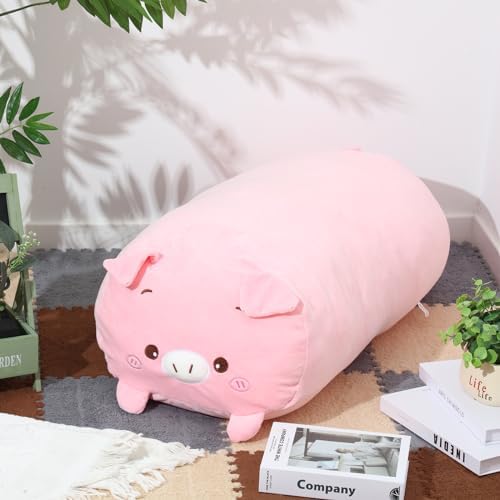 Cuddle with Woanger 354-inch Pink Plush Pillow