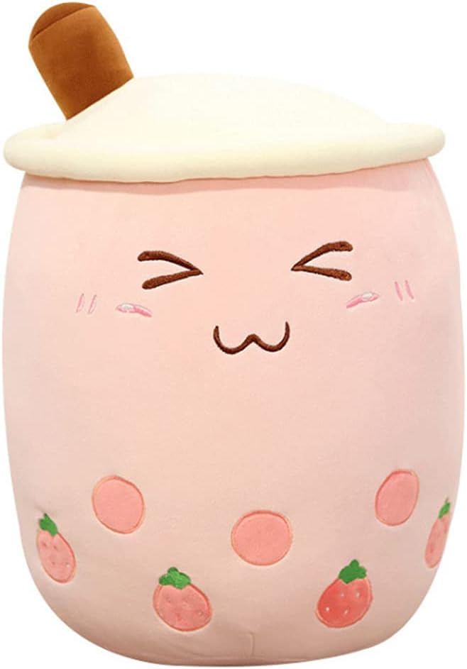 KEDE Cartoon Bubble Tea Plush Pillow - Multi Sizes
