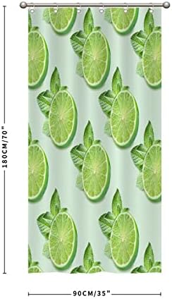 UTF4C Fruit Print 35 x 71 - Durable Machine Washable - Bath