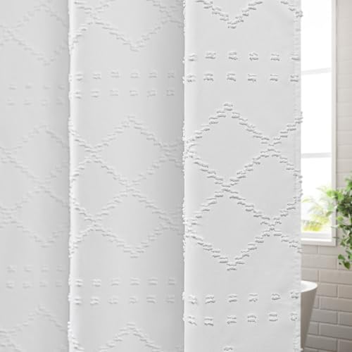 Durable Aesthetic 71 W x 74 L Shower Curtain Set