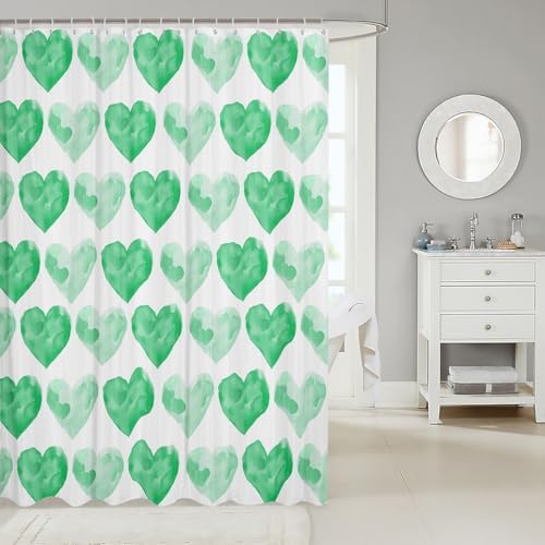 Stunning 72x72 Valentines Day Shower Curtain