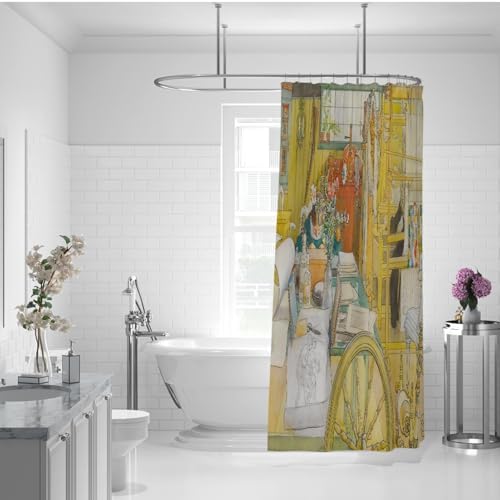 FEIPUHOME Art Rococo Style Bath Depot 78x78 inch for Modern Bathroom Turns