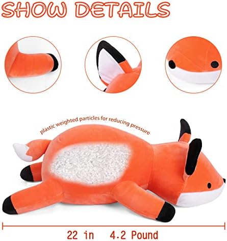 24 Fox Plush Pillow by Popest
