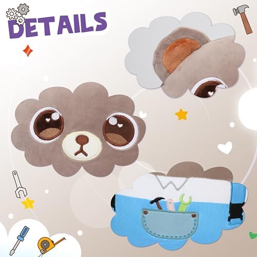 Hopearl Bear Repairman Plush Toy