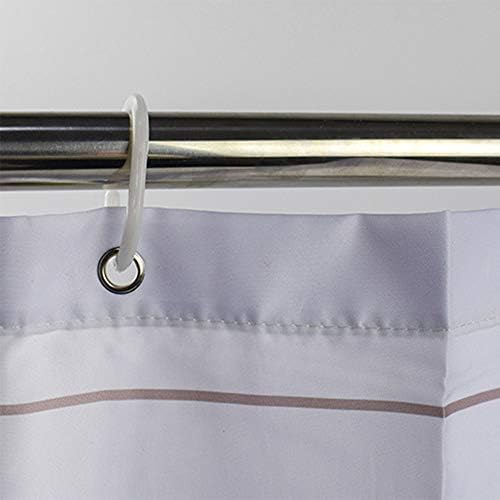 Wondertify Flash Flared Edge Waterproof Durable Shower Curtain for Home Bathroom