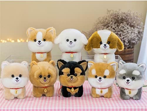Cuddly Dog Plush Pillow Toy