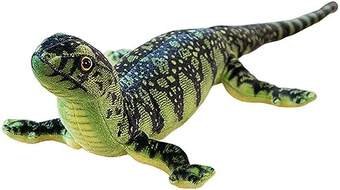 JIAHG Plush Animal Throw Pillow - Cuddly Lizard Gecko Snake Plush Lumbar Back Cushion
