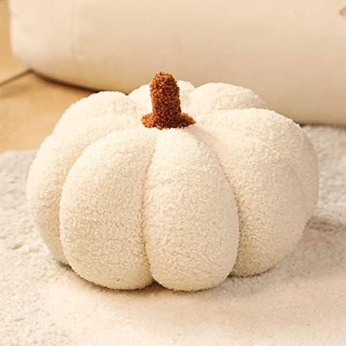 Halloween Fluffy Pumpkin Plush Pillow
