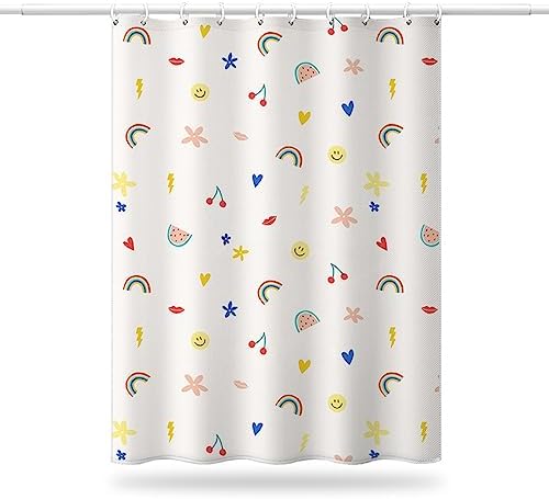 MACIUM Fruit Print shower curtain