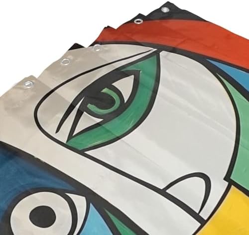 DAOWANGZUO Luxury shower curtain set for bathroom fun