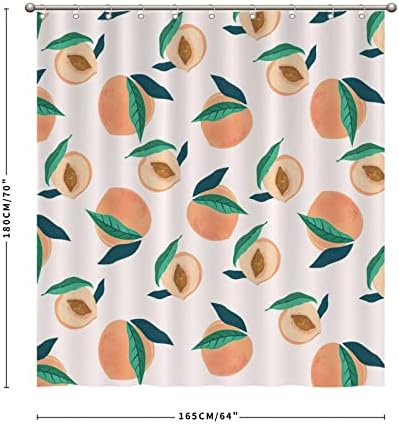 Cute Fruit shower curtain liner
