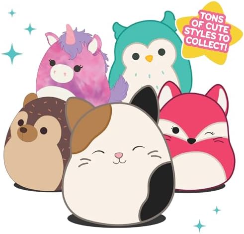 Squishmallows The Ernest Monster - 10 Squishy Plush Toy
